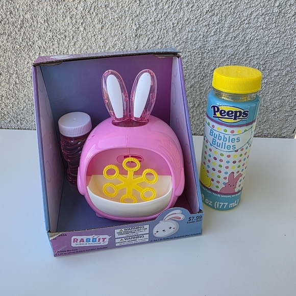 Pink Rabbit Small Bubble Machine - Picture 5 of 7